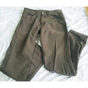 Carhartt WIP Skill Pant Green Jeans Mens 30x32 Workwear Carpenter Trousers